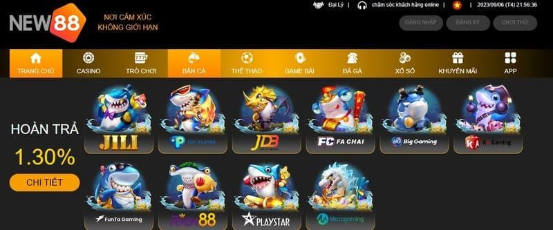 Bắn cá New88 - Khám Phá Thế Giới Nguy Hiểm và Hấp Dẫn Của Game Bắn Cá